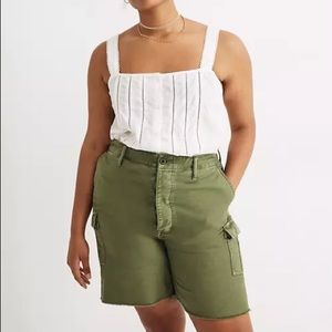 NWT Madewell Cutoff Cargo Shorts